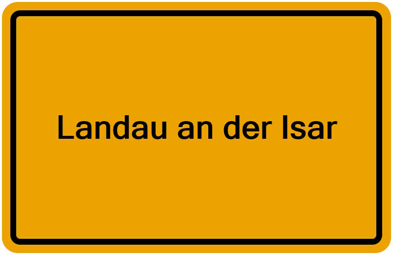 Handelsregisterauszug Landau an der Isar